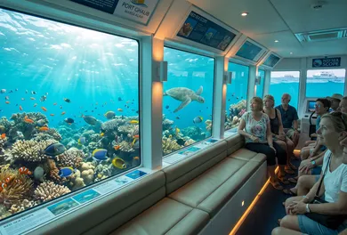 Hurghada Panoramic Glass-Bottom Boat Reef Viewing