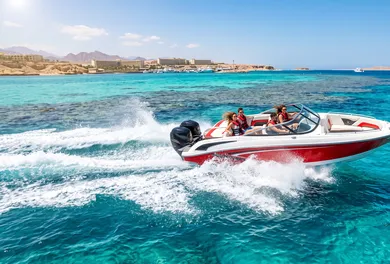 Fast Speedboat Adventure to Islands & Dolphin Bays
